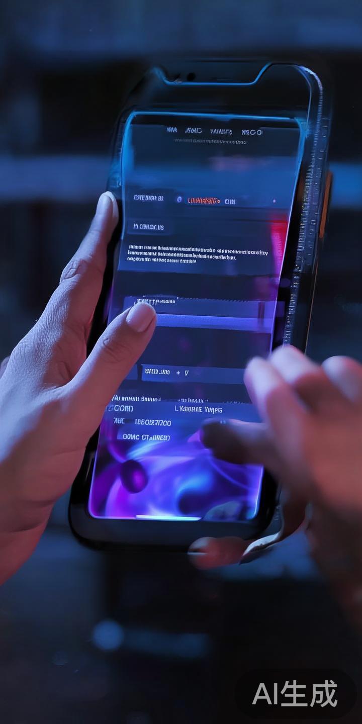 打开手机浏览器，在地址栏输入雷火电竞的官方网址，如