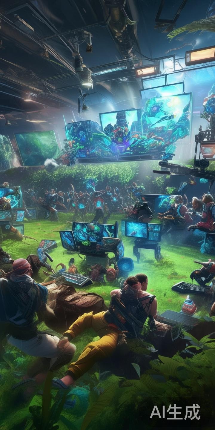 在激烈的战场中，不仅考验选手的操作技巧，更是对团队